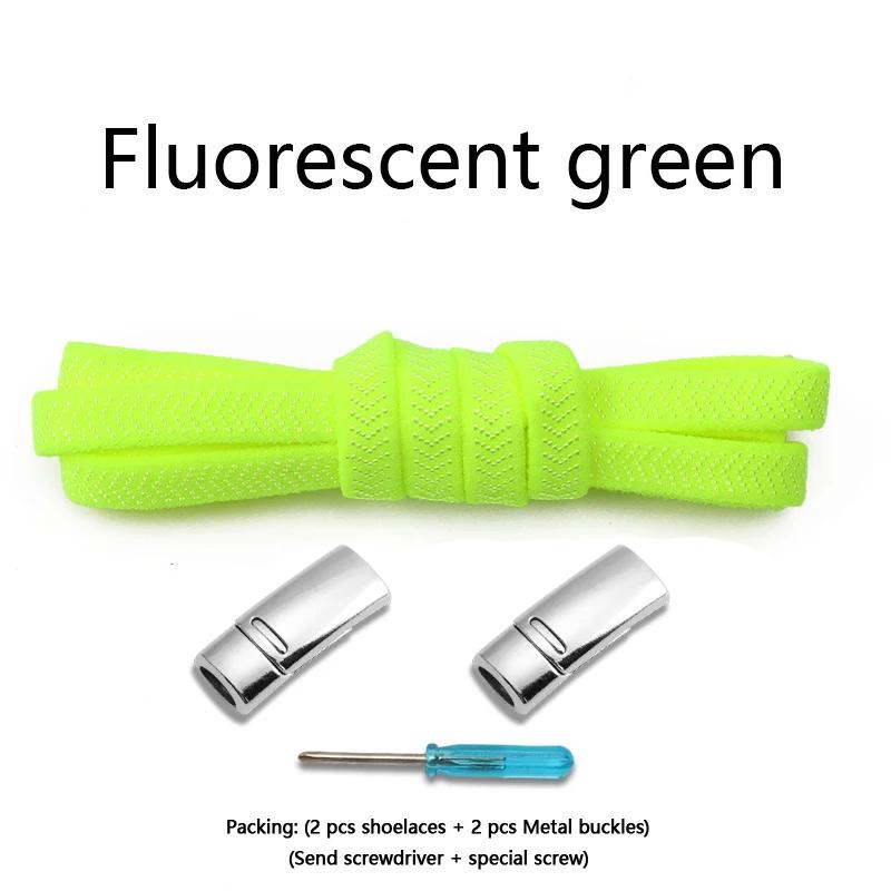 Elastic Laces Sneakers Magnetic Shoelaces Without ties 8mm Flat  Rubber Shoelace Tennis No Tie Shoe laces Shoes Accessories