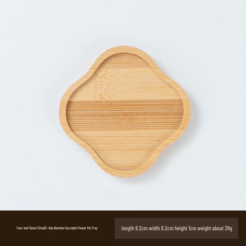 Bamboo Coaster & Decorative Tea Cup Tray