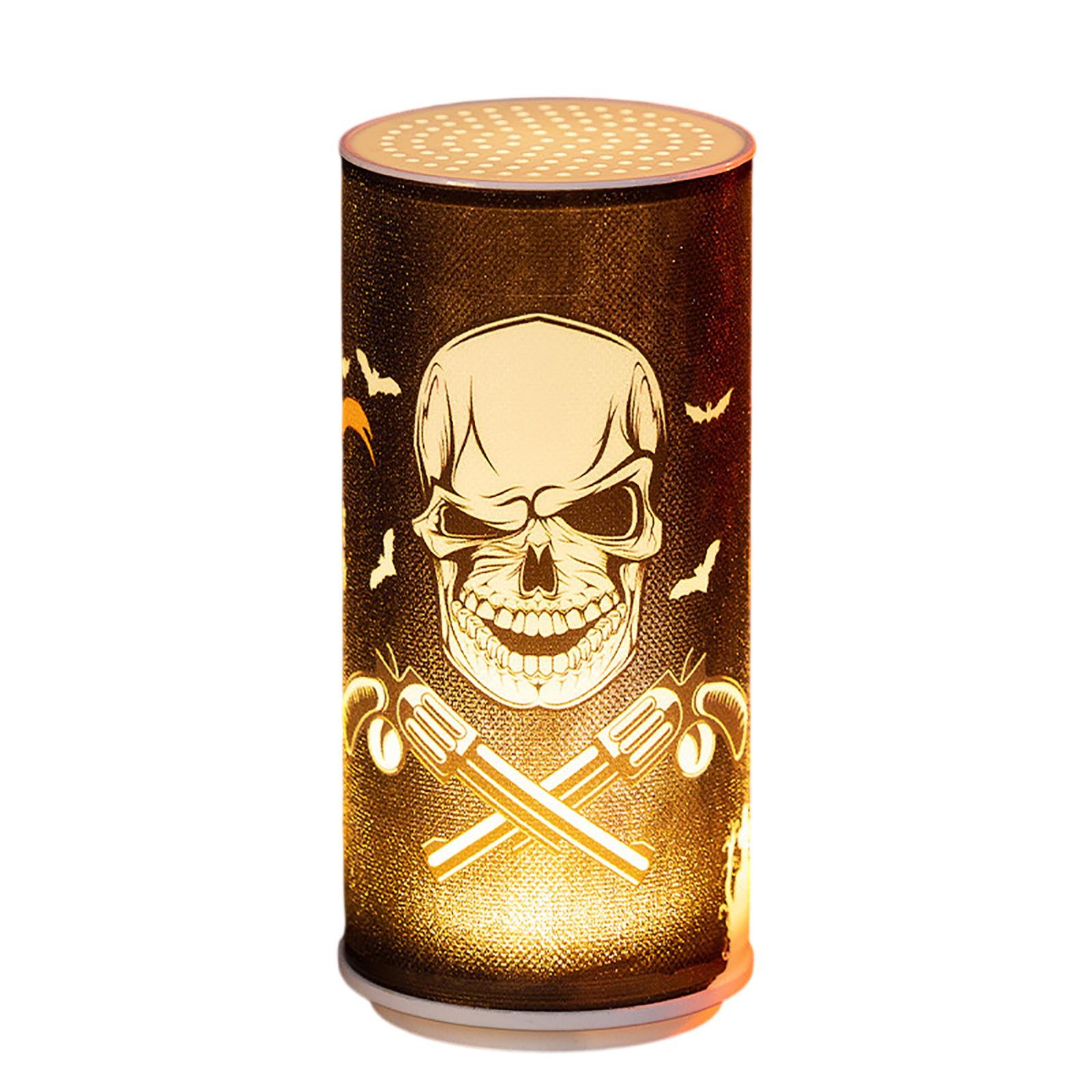 

Хэллоуин Светодиодная свеча Страшное украшение Ночник Реквизит для вечеринки One Size