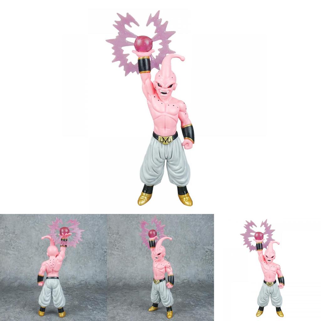Dragon Ball Majin Buu Action Figure Pvc Model With Effect For Fans And Decor