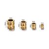 10Pcs Stainless Steel Big Holes Spacer Beads 4-10mm Charm Loose Bead for Jewelry Making DIY Bracelets Necklace Jewelry Making
