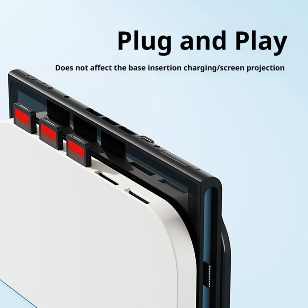 TPU Soft Case Cover For Switch 2 Charging Dock Station Protection Shell Anti-Scratch Case For Switch2 Game Card Slots Cover