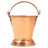Steel Copper Hammered Design Bucket, Serveware & Tableware for Home, Hotel & Restaurants