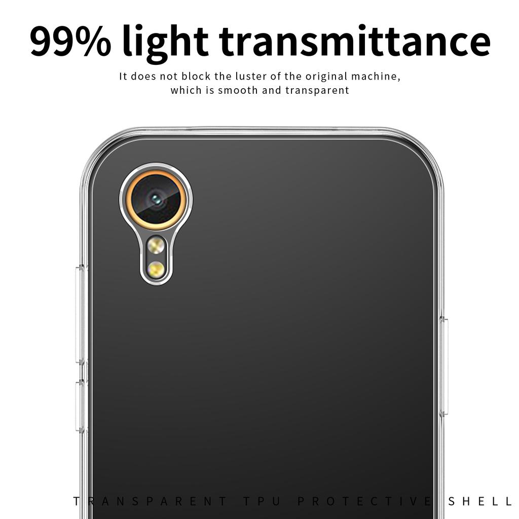 MOFI For Samsung Galaxy Xcover7 Phone Case Crystal Clear Soft TPU Phone Cover