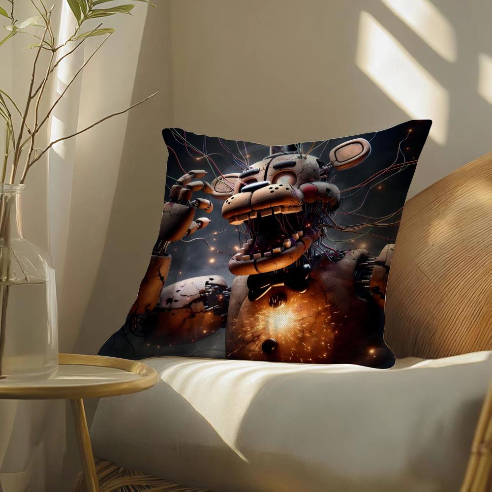 Moviefiven-Nightsatf-Freddys2 Pillow Case Pillowcase, Double-Sided Printed, Sofa Cushion, Bedroom Headboard