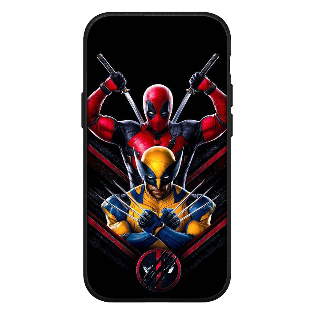 Hülle für iPhone 17 16 15 Xiaomi Poco Redmi Note 14 13 12 11 Pro Max 9 16e Samsung Galaxy S25 S24 S23 OPPO Huawei Deadpool Wolverine Handyhülle