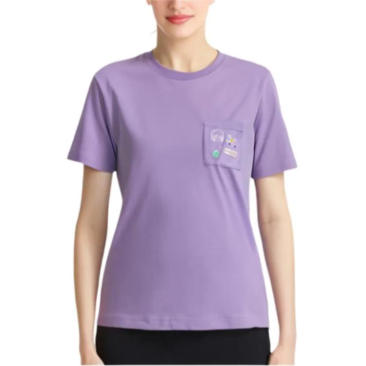 UNIQLO MINGZHENTANKENAN , LIANMINGKUAN T Shirt Unisex Blue Purple (Unisex) T-Shirts 462178 72
