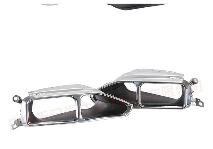 BMW 7 Series G11/G12 Quad Exhaust Tip Cover Stainless Steel Tailpipe Nozzle