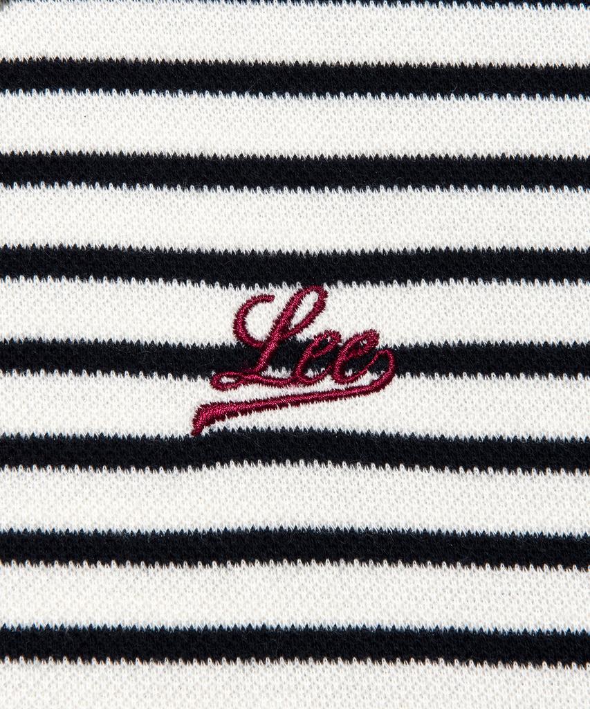 LEE Women'S Union Pique Collar Sweatshirt Ivory
