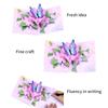 Greeting Card with Envelope Florals and Butterfly 3D Popup Paper Card Birthday Card for Mother Wife Girlfriend Daughter