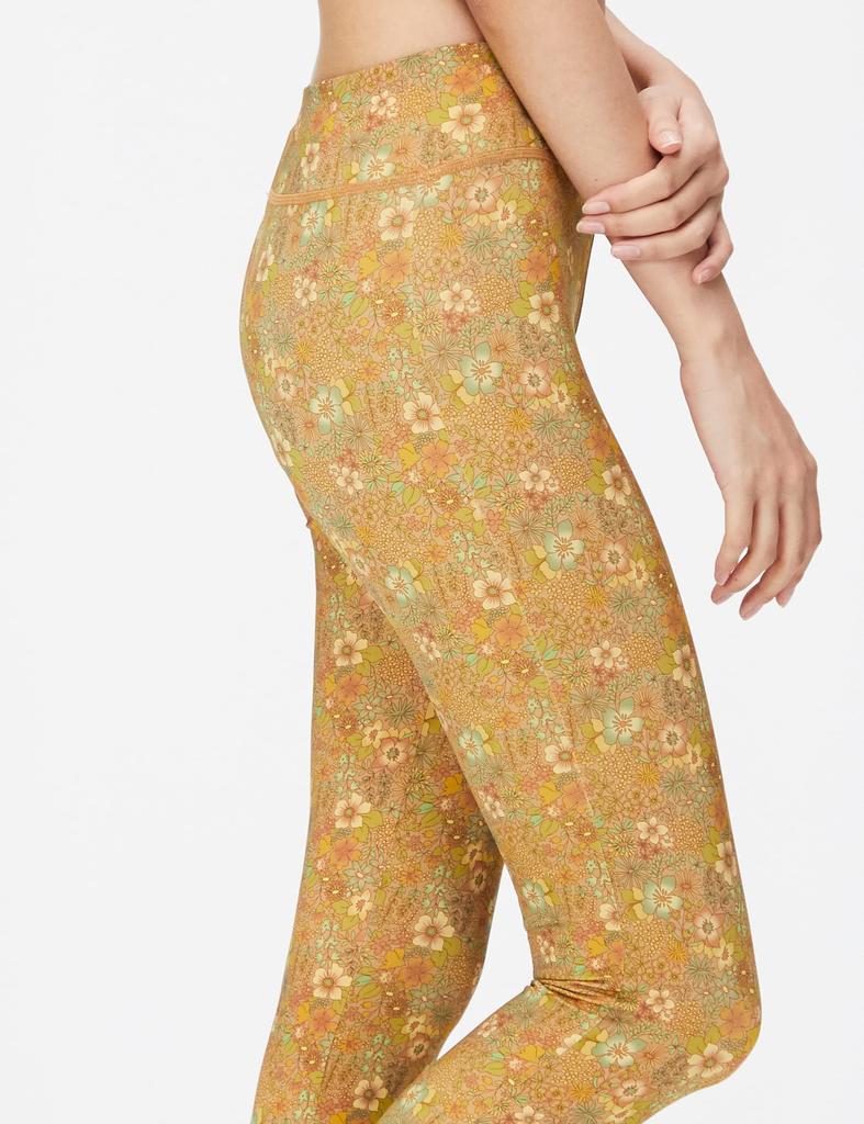 Atsugi Yoga Leggings with Small Floral Stretch 49260PS Print, Fit,