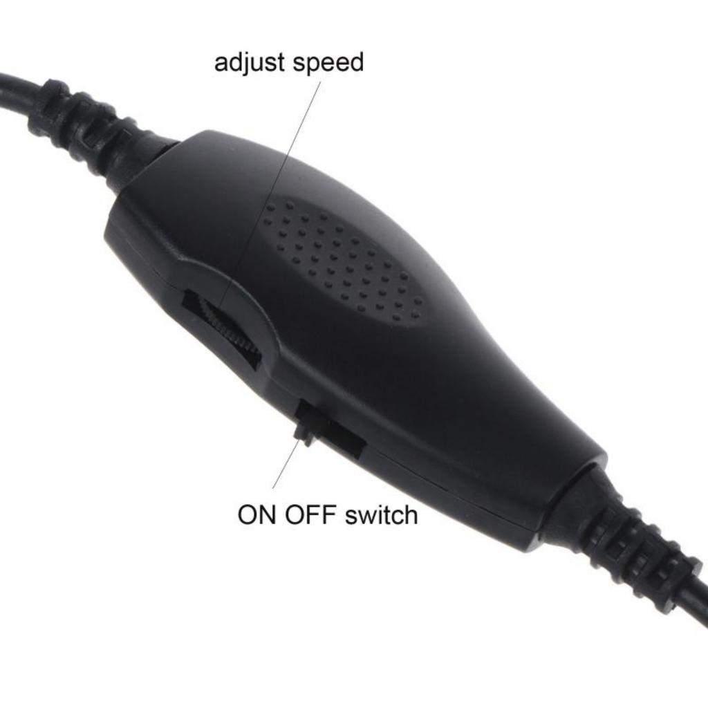 12cm In Line Air Blower 5V Ventilation Blower In Line Marine Bilge Strong Engine Ventilation Fan with Speed Controller