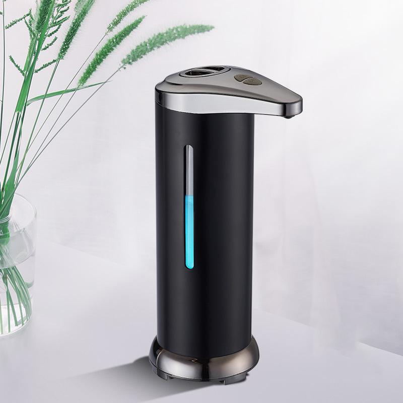 Automatic Soap Dispenser Touchless Infrared Motion Activated Sensor Stainless Steel Liquid Soap Dispenser чёрный