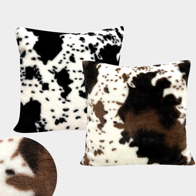 cow print pillows