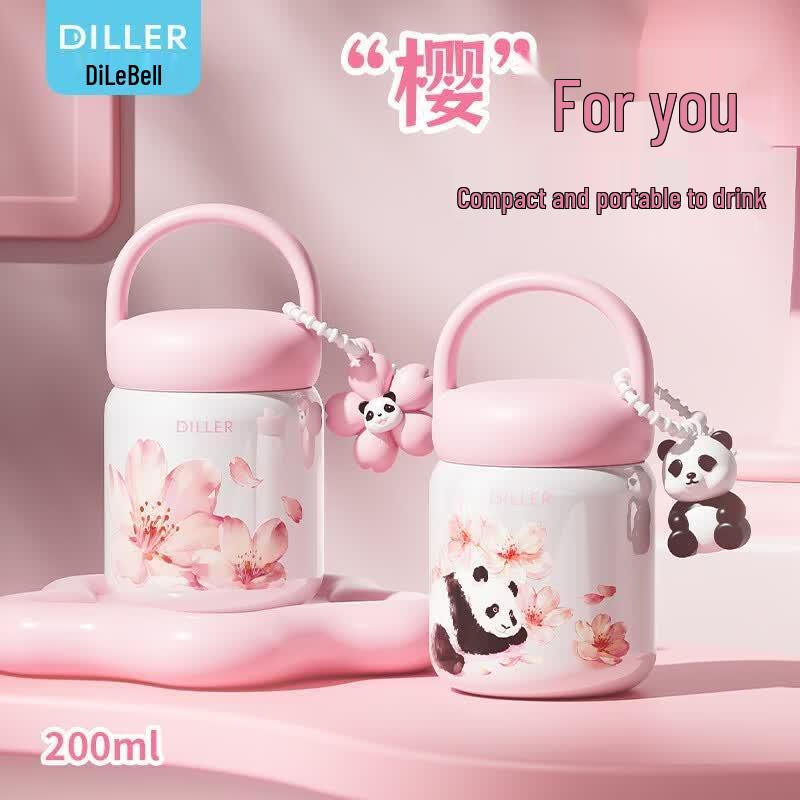 Diller Portable Insulated Stainless Steel Tea Cup