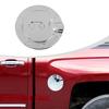 For Chevy Silverado 2014-18Chrome Door Fuel Filler Tank Gas Cap Bezel Cover Trim