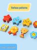 Magnetic Blackboard Stickers: Kids' Reward Magnets with Cartoon Stars, Flowers, and Smileys for Home & Classroom Whiteboards