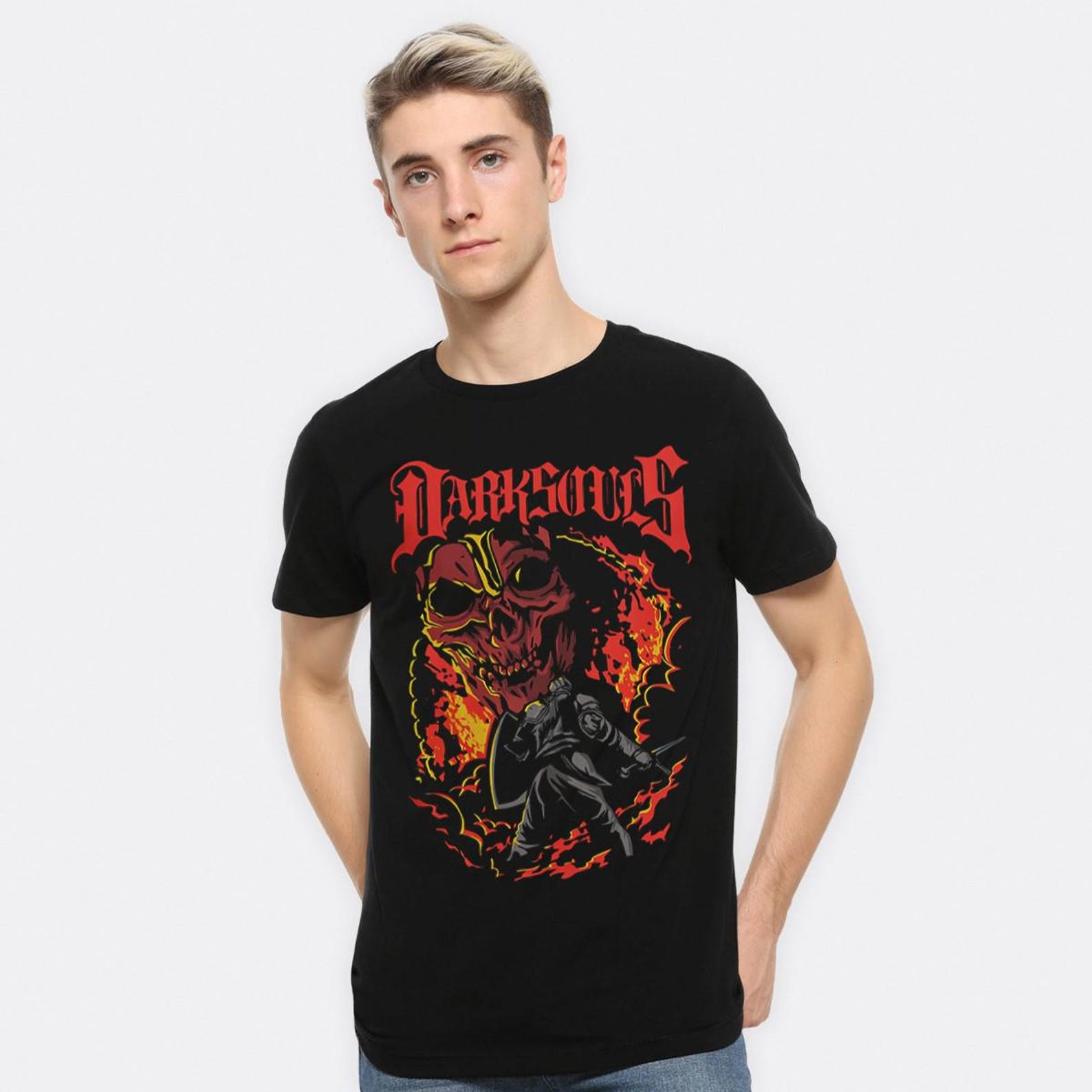 Dark Souls High Lord Wolnir T-Shirt, Men s and Women s Sizes (DRK-052030) 4XL