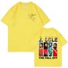 Rapper J Cole Graphic T Shirts The Fall Off Tour 2026 Merch Tshirt Men Women Clothing High Quality Fashion Short Sleeve T Shirt