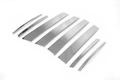 Door Pillar Molding (8 Pcs, Stainless Steel) for Toyota Rav 4 2013-2018