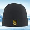 Golden Wings Sword Banner Dare Wins Knitted Hat Unisex Women Unisex Beanie Pullover Cap Winter Thermal Warm Christmas Outdoor Cycli