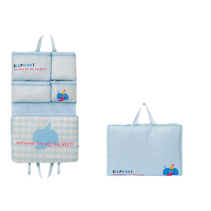 Hanging Travel Packing Organizers, Clothes Storage Bag with Handles, Luggage Suitcase Organizer, Wash Bag for Travel Accessories