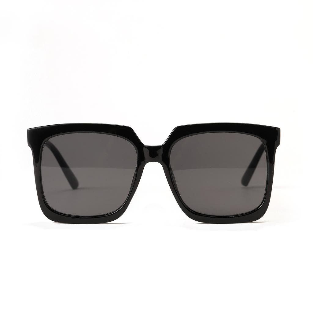 Ochelari 3555 Ochelari de soare pătrați cu ramă mare, culoarea carapacei de broască țestoasă, bej, pentru femei, ochelari de soare pentru bărbați