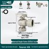 All-Copper Valve Manifold: Three-Way Union, Male/Female Thread Ball Valve for Underfloor Heating and Wall-Hung Boilers