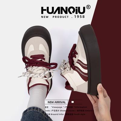 Globaler Trend Mode Board Schuhe Damen ZHQ5803 Frühling neu erhöhend leichter Luxus Damenschuhe Student vielseitige Freizeitschuhe