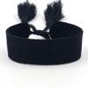 Ethnic Style Woven Bracelet with Embroidered Tassels - D Family DIY Promotion Wristband