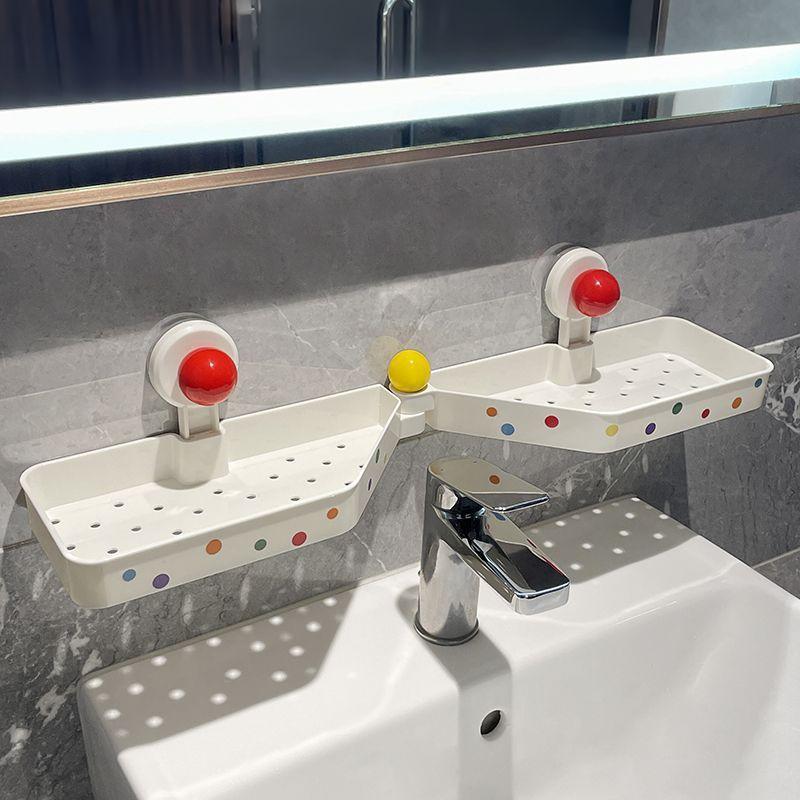 Bathroom storage rack without punching suction cup storage rack bathroom storage rack saves space