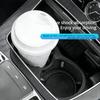 Set of 2 Thickened PVC Automotive Drink Mats Cup Holders Coasters Pads For Secure Placement Of Beverages In Moving Car