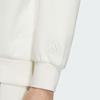 adidas Lounge FW24 Sports Comfortable Versatile Hooded Loose Long Sleeve Sweatshirt Women Sweatshirt Han-Jade-White JJ3543