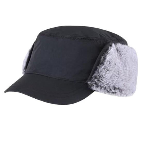 Connectyle Unisex Cap Ear Flaps Men Outdoor Winter Cold Weather Hat Warm Work