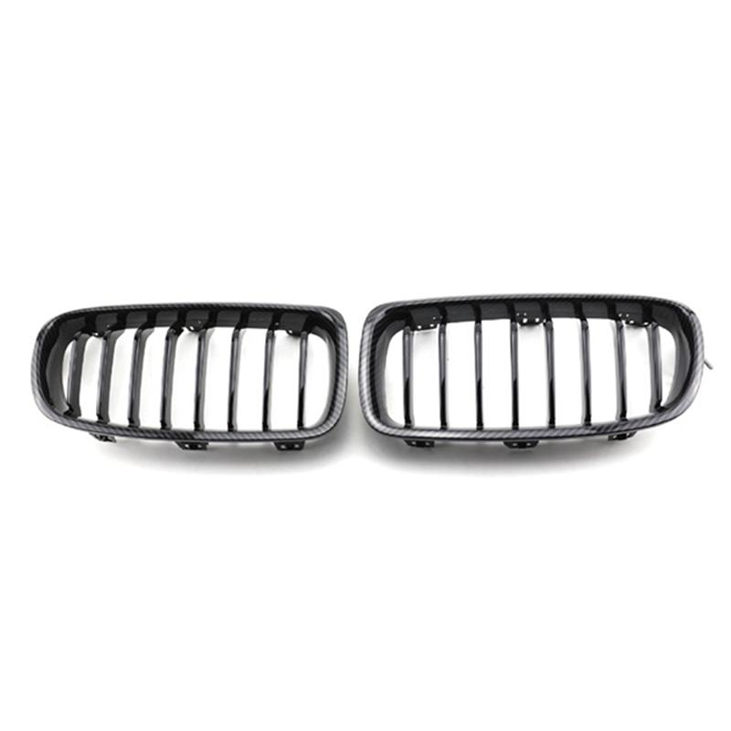 Car Glossy Black Front Hood Kidney Mesh Sport Racing Grills Parts For BMW 3 Series F30 F31 F35 F80 2012-2018