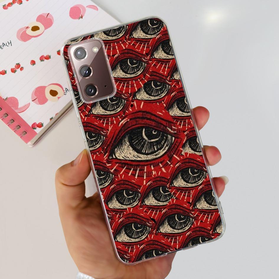 For Samsung Note 20 5G Case SM-N981B Popular Flower Slim Soft Silicone Phone Cover For Samsung Galaxy Note20 Ultra 5G Funda Capa