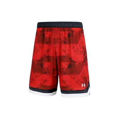 Color Block Basketball Trainingsstrickshorts Unisex-Shorts Rot 21500208-600