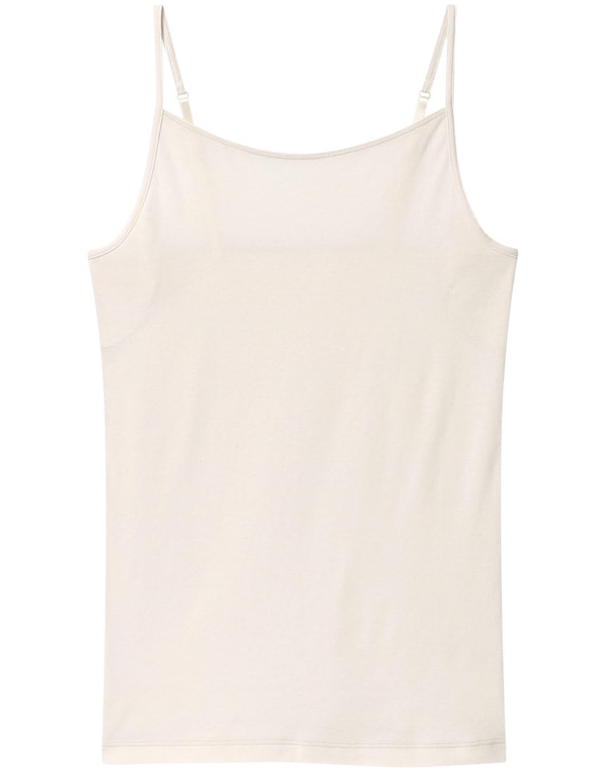 

Camisole with pads and organic cotton blend gentle on the L [Unnanacool] sweat-absorbing (armpits), sweat-absorbing quick-drying (body fabric), (body
