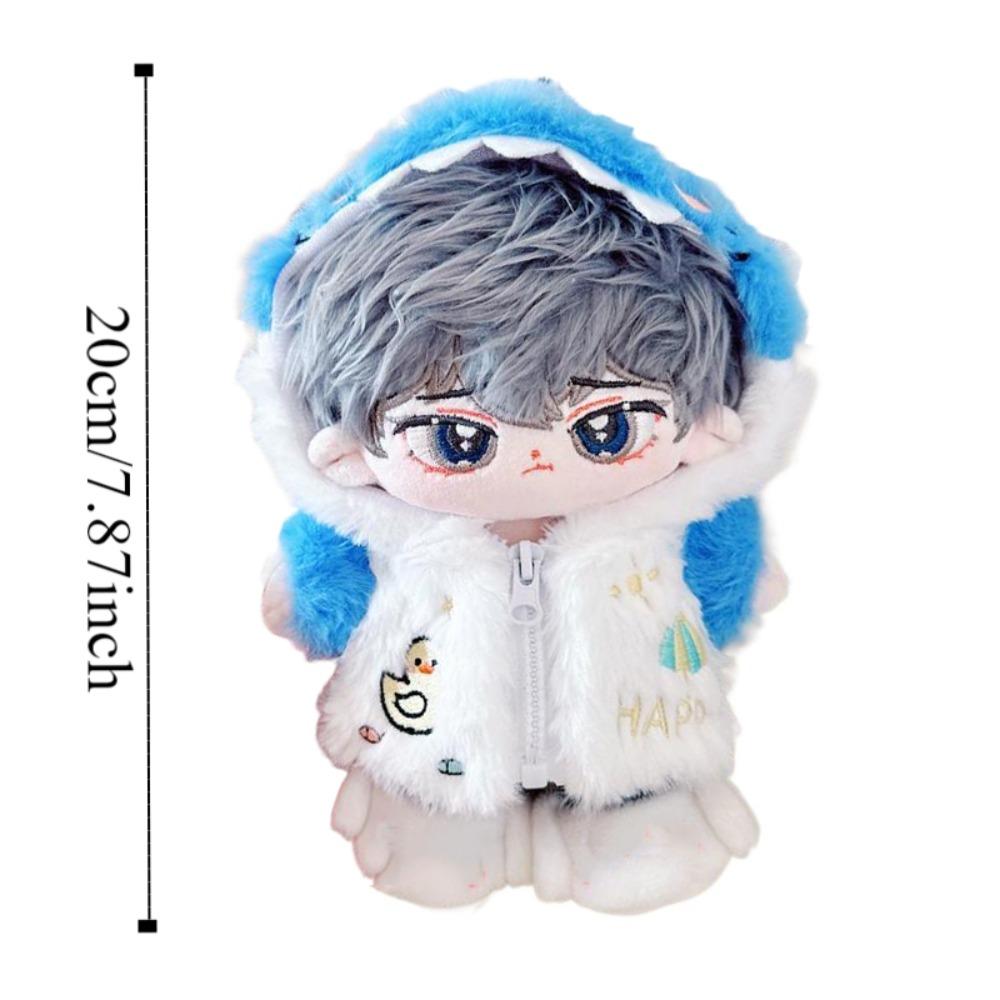 Fluffy Cotton Doll Clothes Plush Coat Doll Toy Clothes Plush Dolls Clothes  Children's Gift