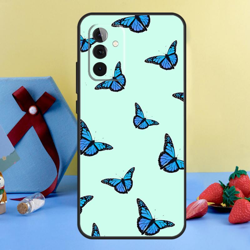 Cute Butterfly Case For Samsung Galaxy A13 A33 A53 A16 A17 A54 A34 A14 A15 A35 A55 A52 A12 A32 A26 A36 A56