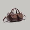 Large Capacity Bowling Bag 2024 New Autumn Winter Handbag High-end Daily Casual Versatile Shoulder Crossbody Bag