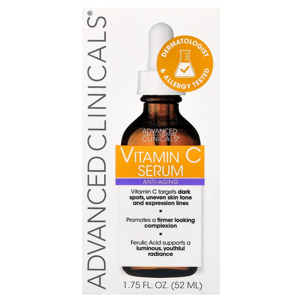 Advanced Clinicals Vitamin C Brightening Serum 52ml (1.75 Fl Oz)