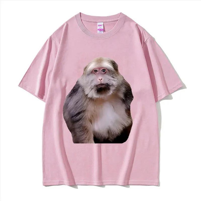 Funny Xing Xing Monkey Meme Graphic T Shirt Men  Women High Quality Cotton Tee Shirt Retro Fashion Short Sleeves Plus Size Loose