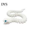 Imaginative Play Animals 3D Printed Snake Articulated Toy, Flexible Jointed Serpent Figurine, Realistic Animal Figurines Fidget Stress Reliever