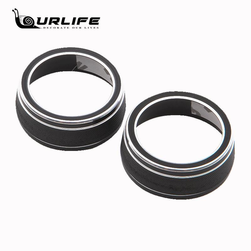 For Toyota RAV4 XA50 Car AC Climate Control Knob Trim Button Cover Auto Accessories 2Pcs Car AC Control