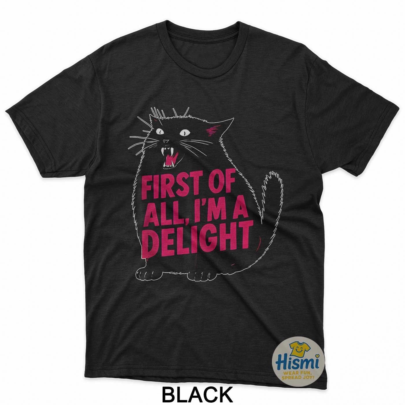 Прежде всего, я — восхитительная рычащая черная кошка Футболка L