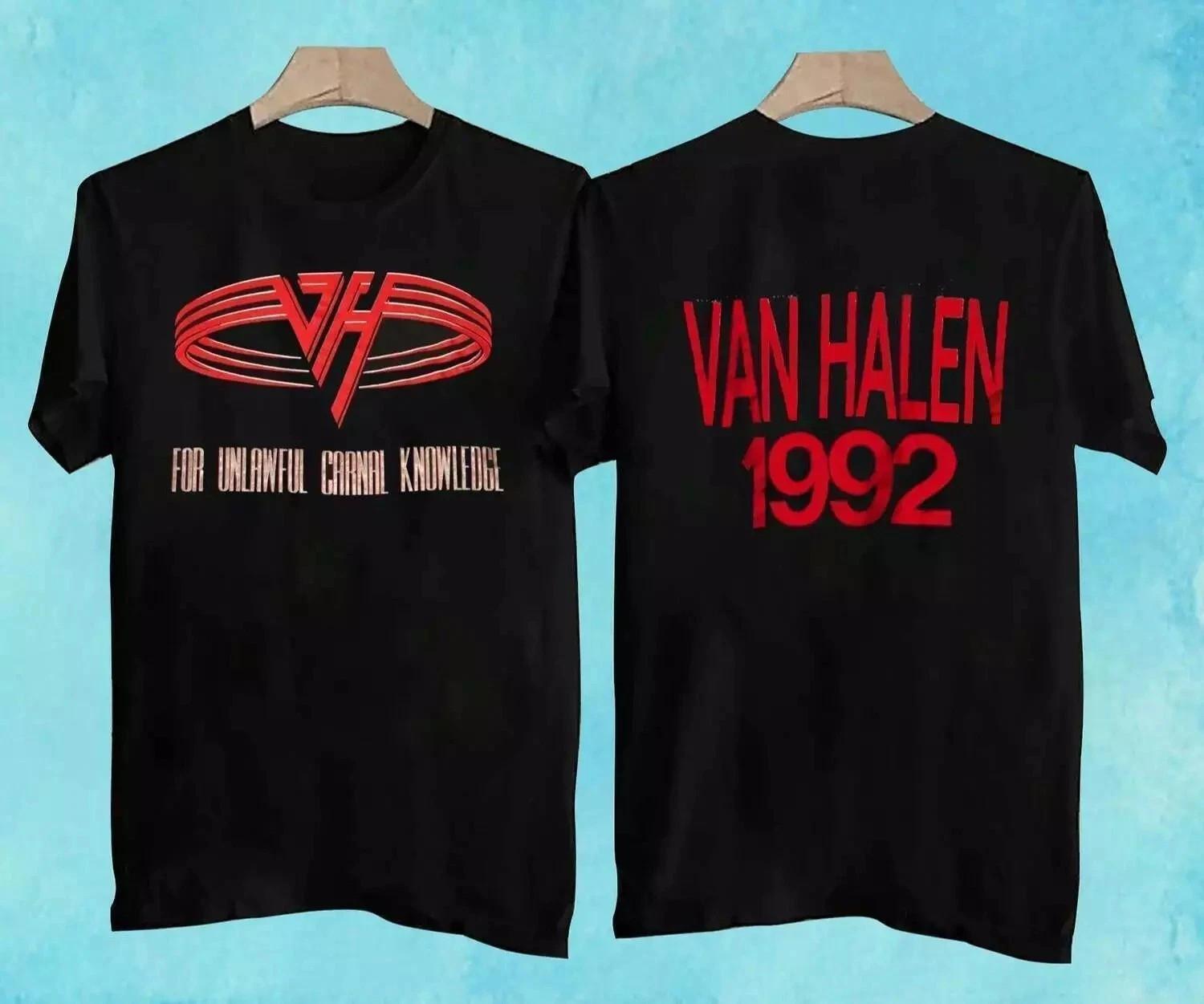 

Футболка Van Halen с надписью For Unlawful Carnal Knowledge Tour XL