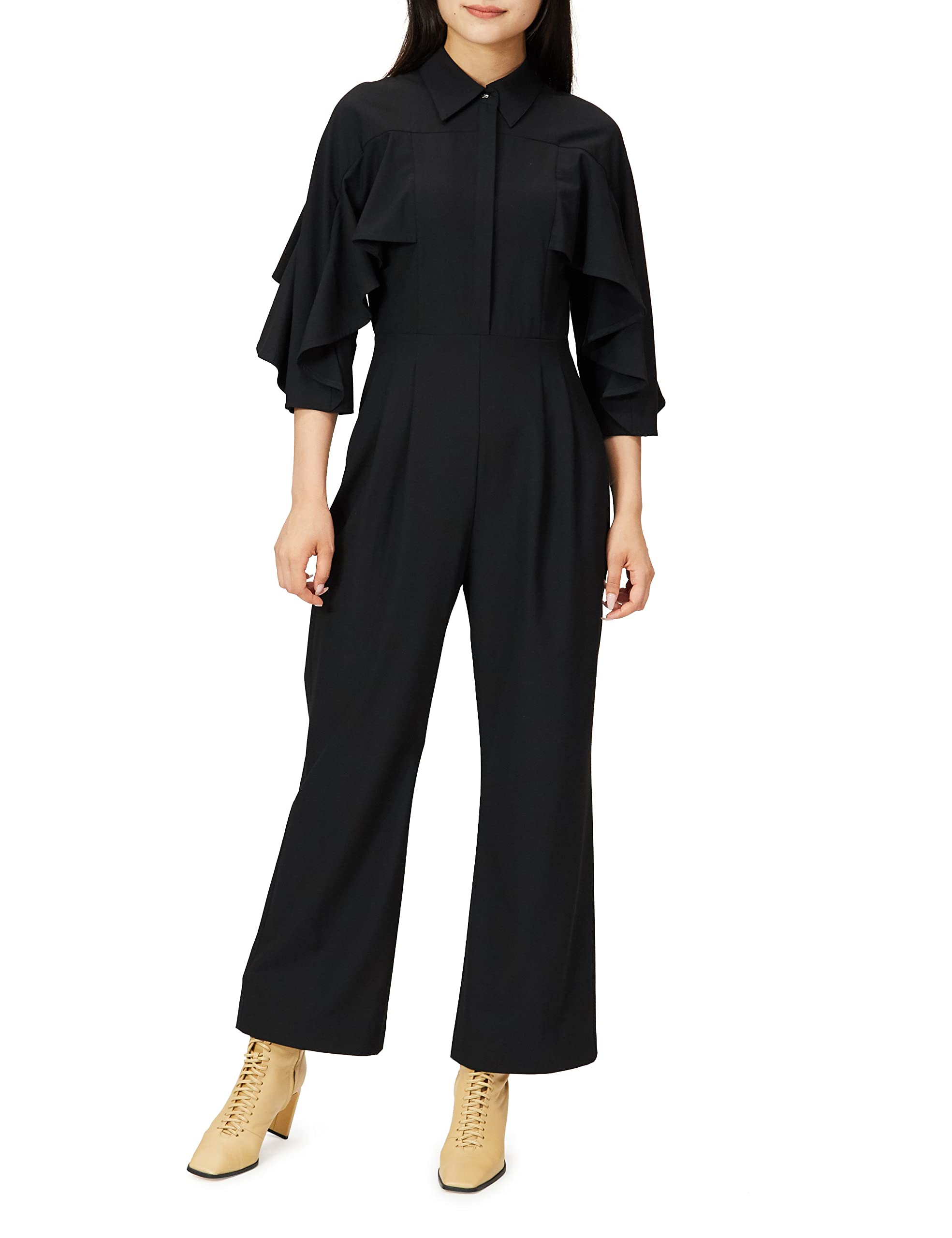 

Flare Sleeve Combinaison FWFO224510 BLK 0 [Frey ID] Women s чорний