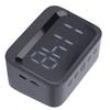 Ceas Digital cu Boxă Wireless Afișaj LED Ceas deșteptător Reîncărcabil cu Player Muzică MP3 pentru Persoanele care Dorm