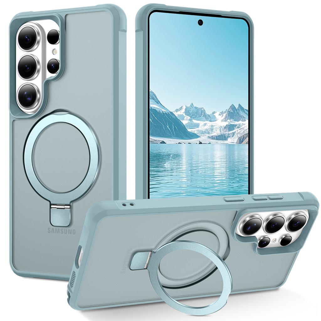 Case for Samsung S26 Plus Ultra Magnetic Mounting Bracket Protective Case Wireless Charging Full Coverage Plain Shock Proof
